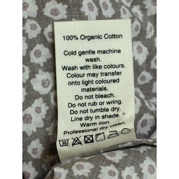 Matteau NWT Shirred Floral-Print Organic Cotton-Poplin Maxi Dress 10 AU 6 US - Picture 7 of 9